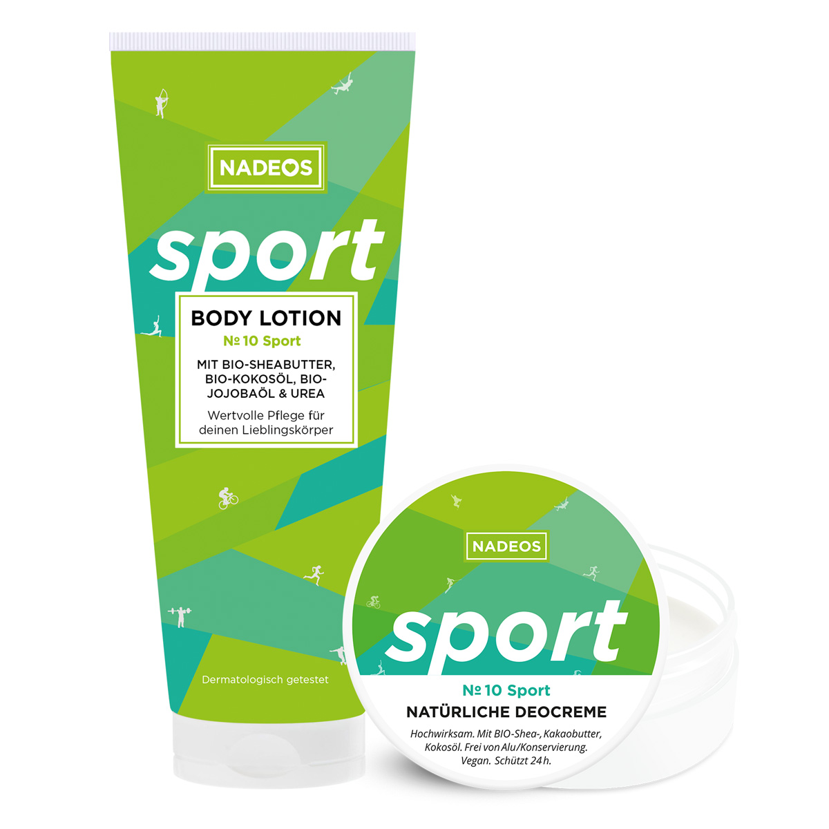 Kombiangebot Body Lotion Sport und Deocreme Sport